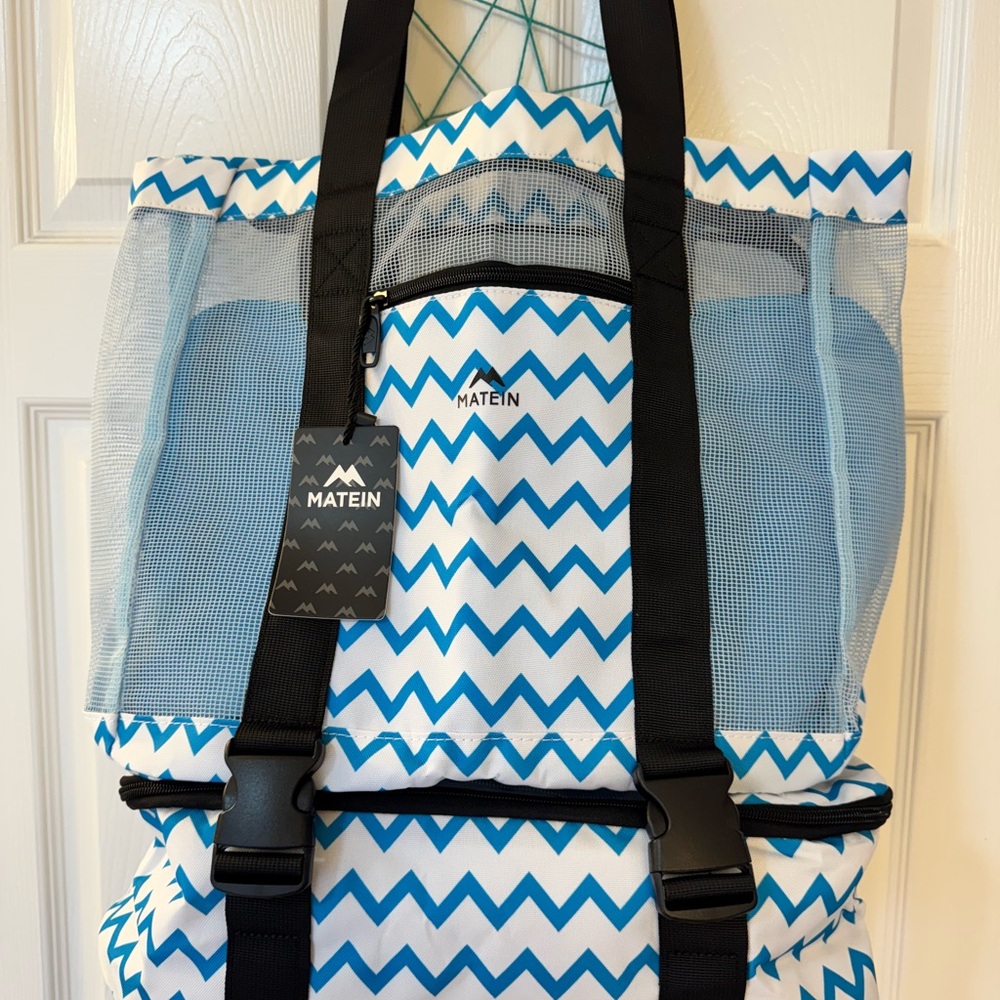 Matein Beach Bag w/Detachable Insulated Bag